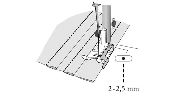 фото - 4127967-45 (4124077-45) Лапка для отстрочки по краю (все)