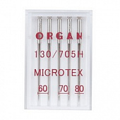 Иглы Organ микротекс №60-70 (5шт.)